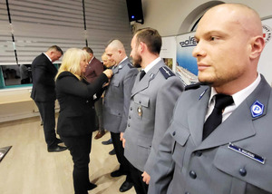 UMUNDUROWANI POLICJANCI PODCZAS UROCZYSTEJ GALI