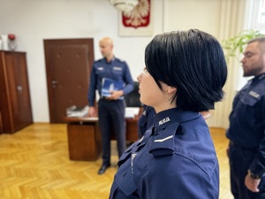 mianowanie policjantów w jednostce policji