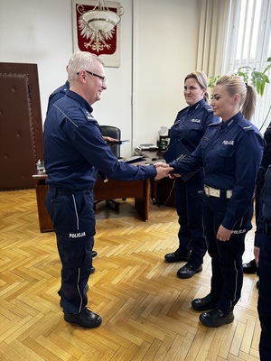 mianowanie policjantów w jednostce policji